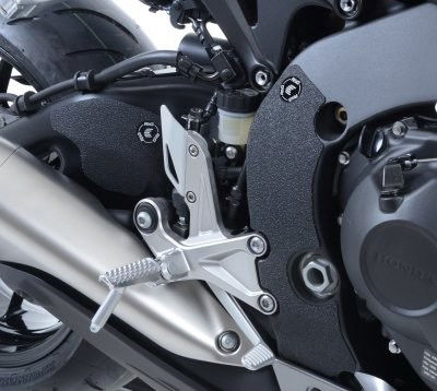 kit 4pz.adesivi anti-scivolo paratacco HONDA CBR1000RR '08-'19 / CBR1000RR/SP '17-'19 /SP2 '17-'19 nero (forcellone e telaio)