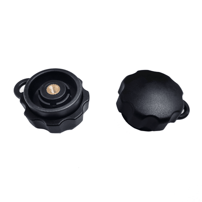 Kit Specchietti Retrovisori Rotondi Pieghevoli con Lente Oscurata - Adventure Moto - ENDURRAD