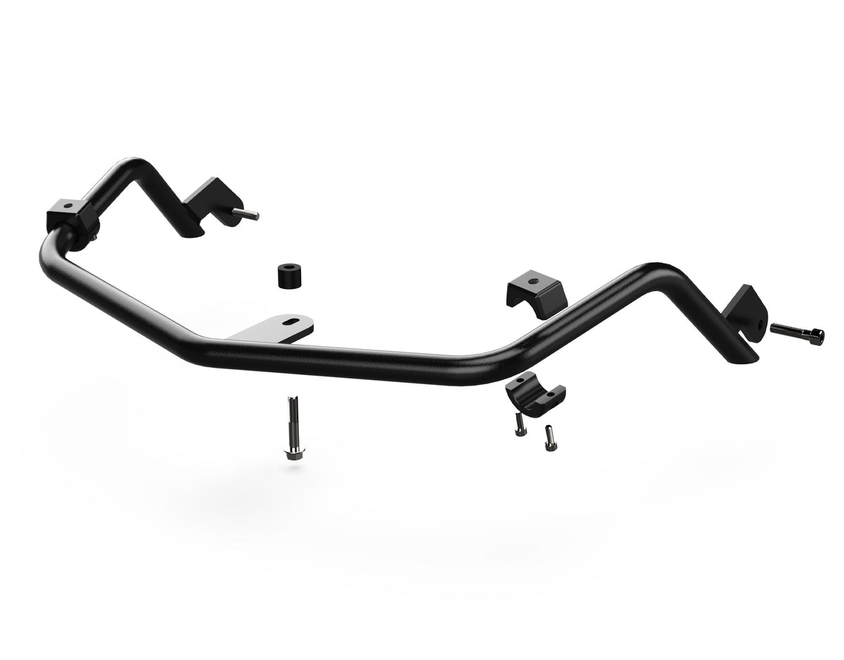 Staffa faretti DENALI LAH0810900 per barra paramotore superiore della Kawasaki KLR 650