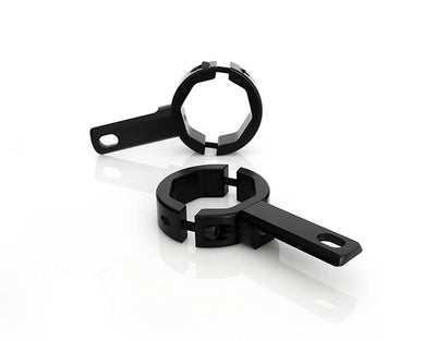 Morsetto articolato nero DENALI per barre di grande diametro