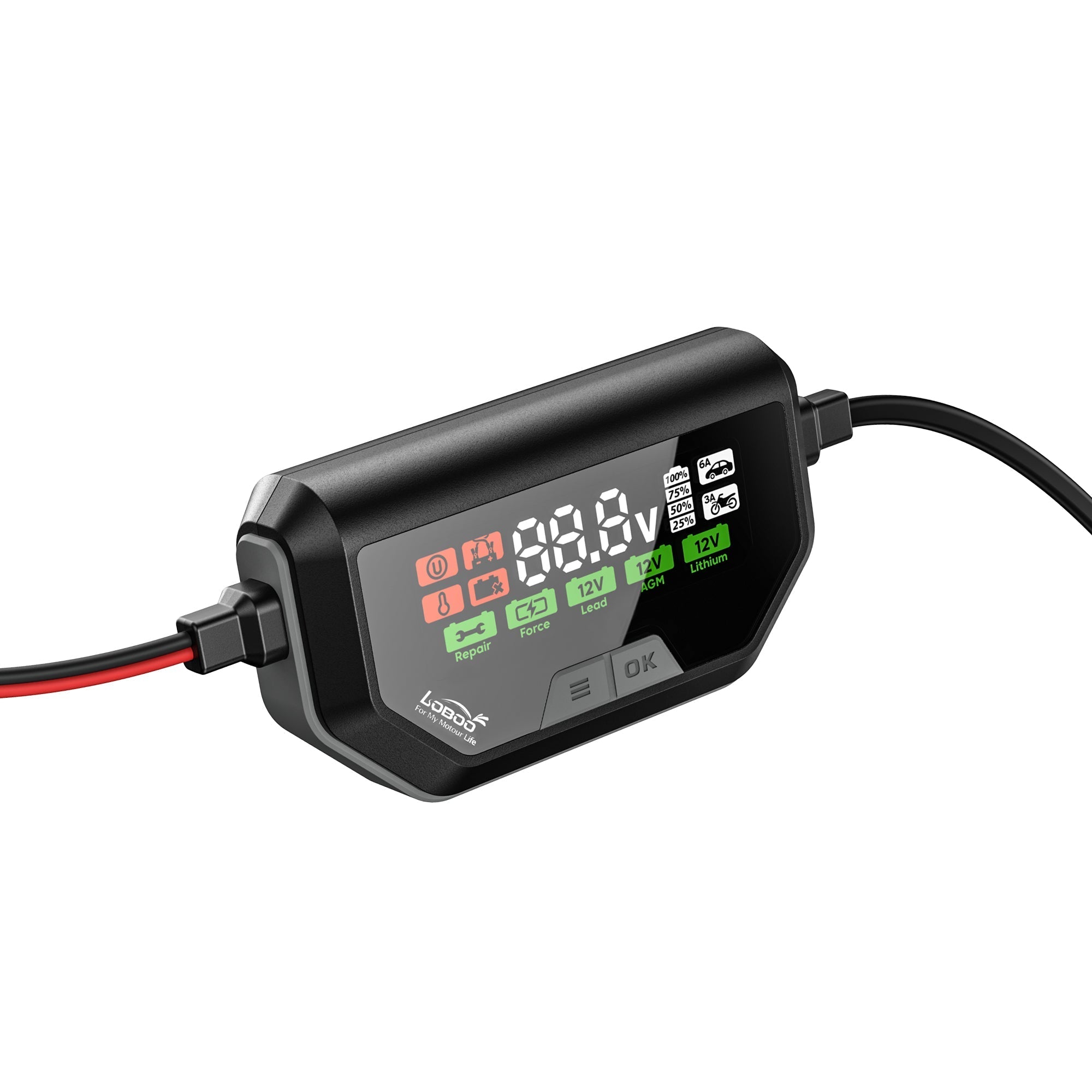 Caricabatterie moto LOBOO C60 – dettaglio 6
