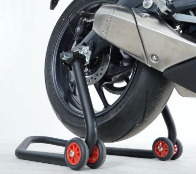 Nottolini cavalletto, M10 x 1.5 (KTM e Ninja 650/Z650), argento