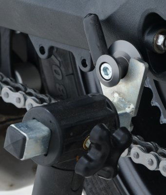 Nottolini cavalletto, M10 x 1.5 (KTM e Ninja 650/Z650), nero