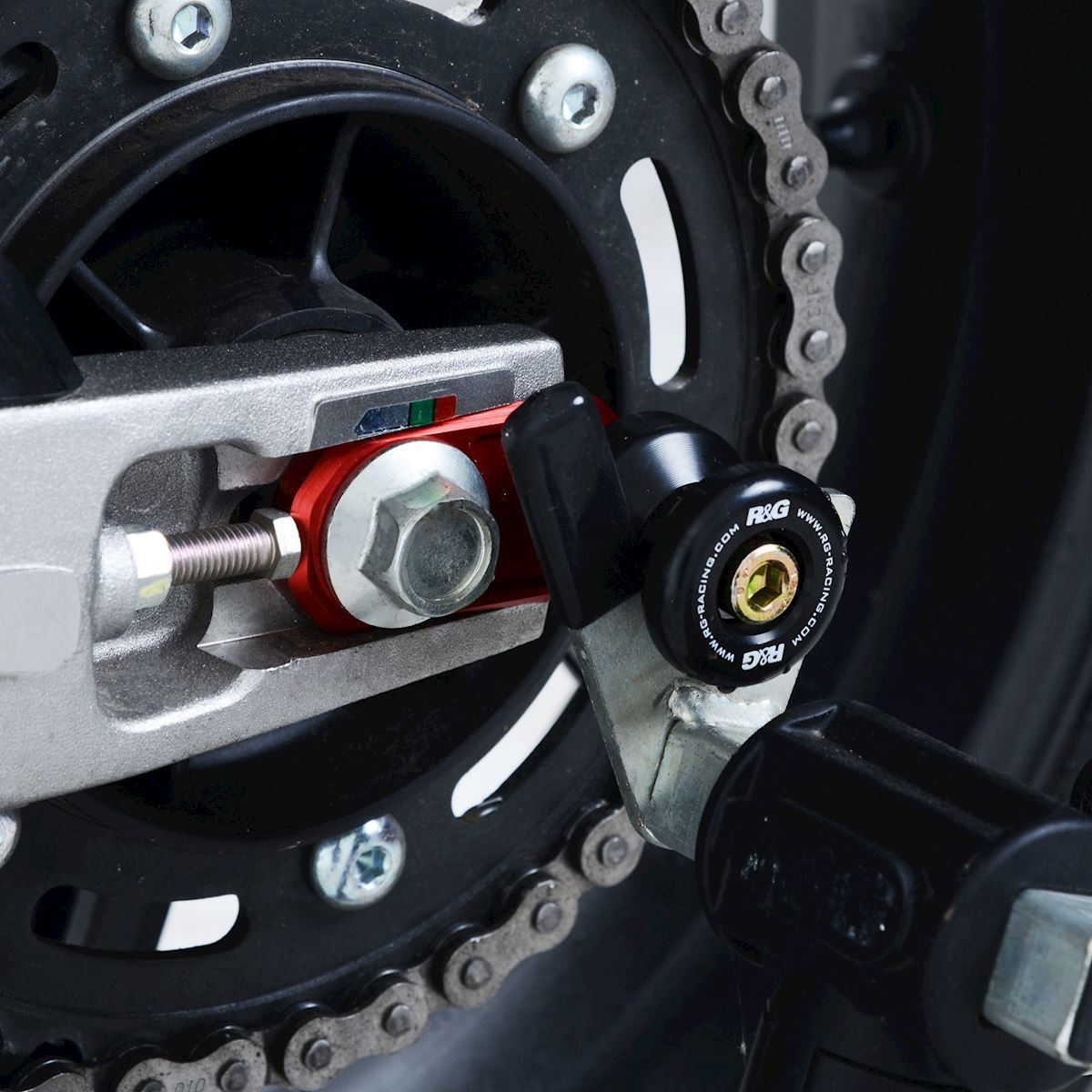 Nottolini cavalletto posteriore tipo Offset Honda CBR250RR '17- - rosso