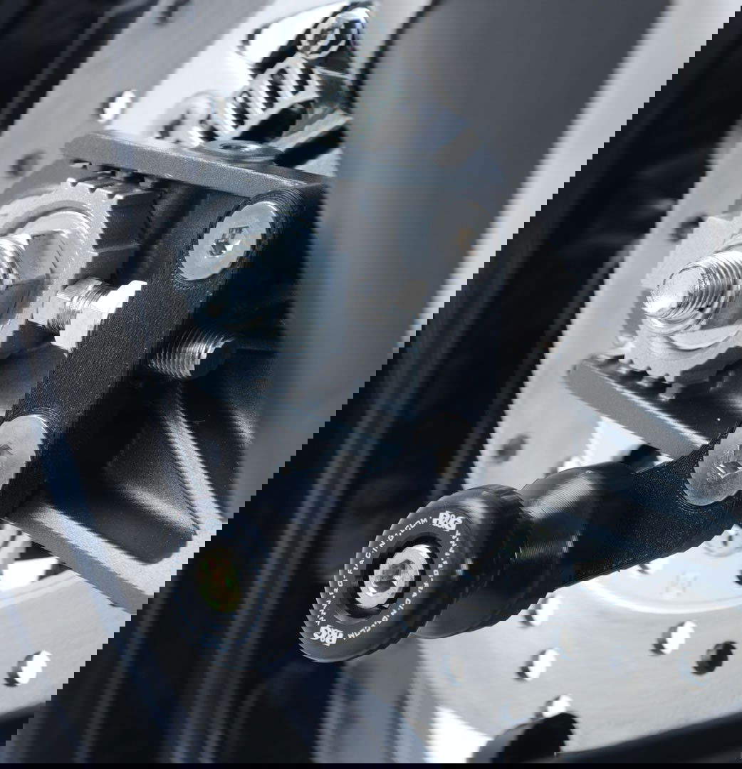 Nottolini cavalletto posteriore tipo Offset KTM 125 Duke '17- / RC 125 '17- / RC 390 '17- colore arancio R&G