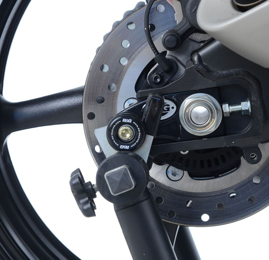nottolini cavalletto posteriore tipo Offset Yamaha YZF-R6 '17- / MT-09 (SP) '21- / Tracer 9 (GT) '21- / XSR900 (GP)  '22- R&G