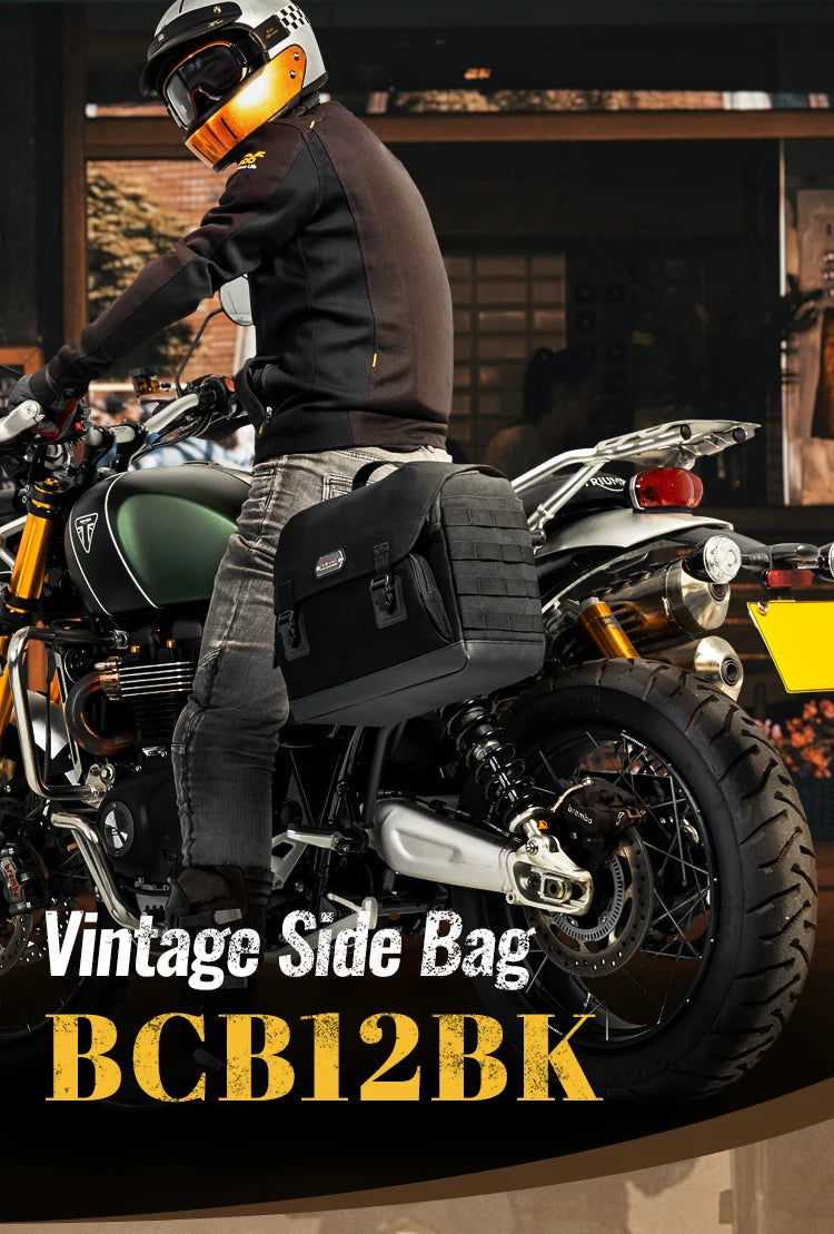 Conçue pour les cruisers, les scramblers et les motos vintage