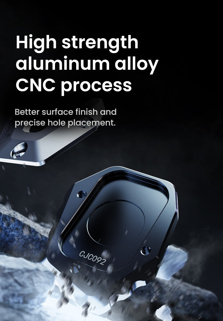 Alliage d’aluminium haute résistance, usiné CNC