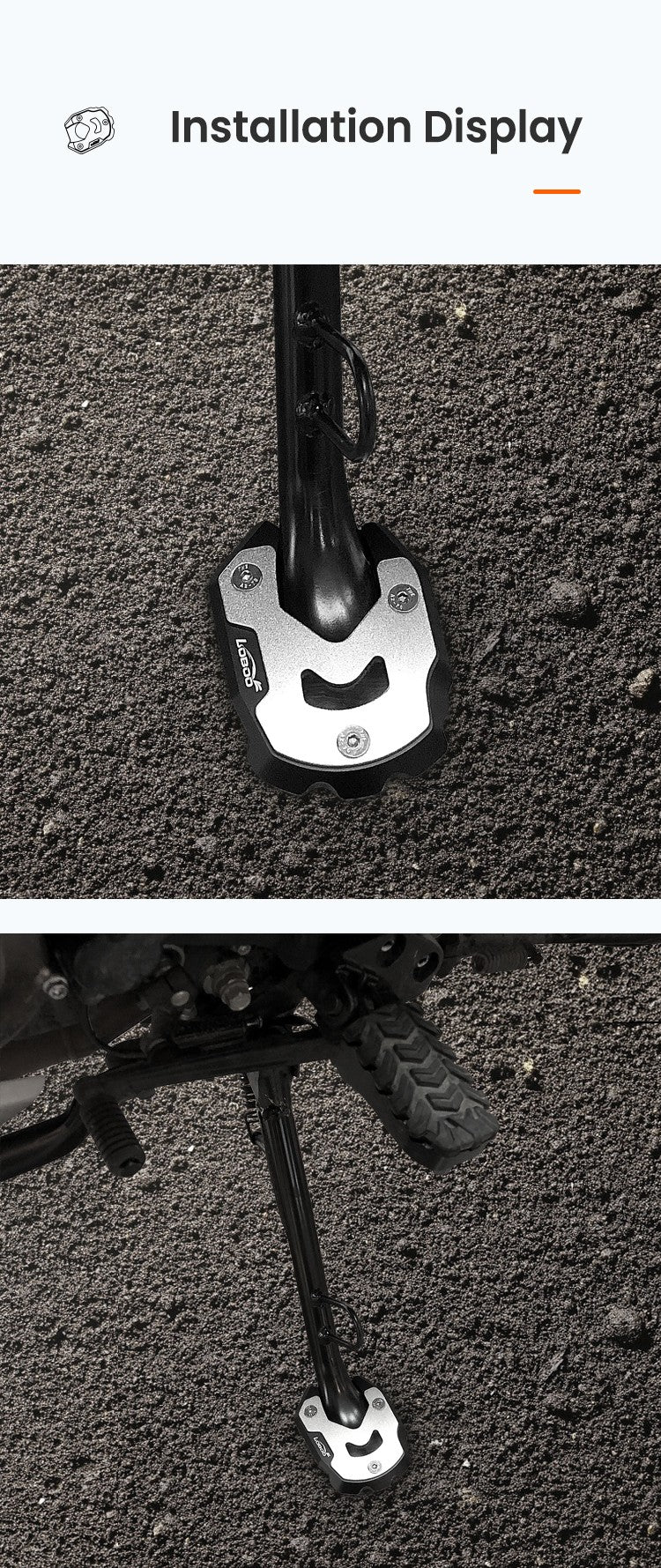 Sulla moto, in condizioni reali