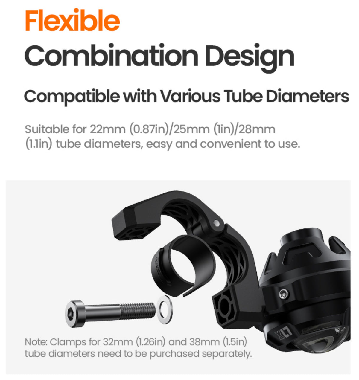 IP67 et bornes pour barres de 22, 25 et 28 mm