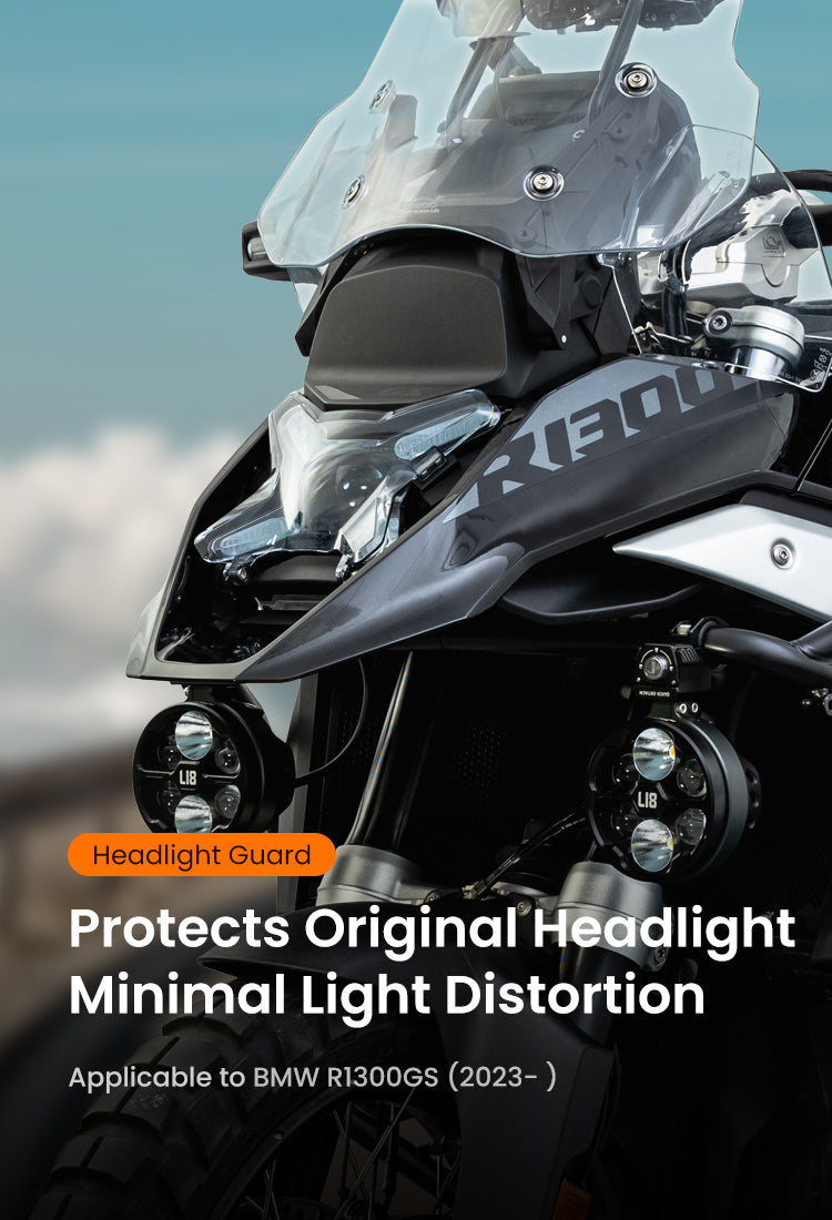 Le phare de la R 1300 GS ne se répare pas, il se remplace