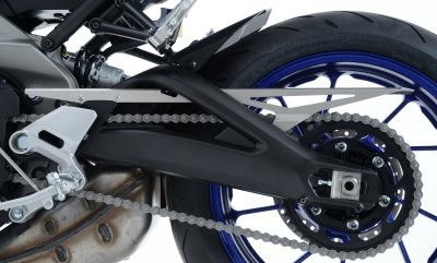 Paracatena in alluminio Yamaha MT-09 fino '16 / MT-09 Tracer / MT-09 SP '18- / XSR900 - colore alluminio