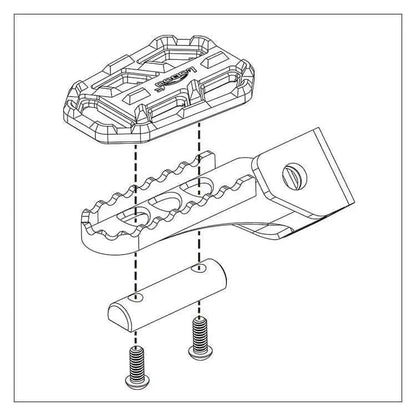 Repose-pieds pour motos BMW - Endurrad.com