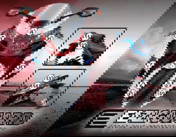 Pellicola protettiva suzuki gsxr1000 2017-2022