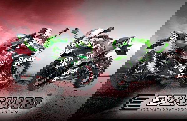 Pellicola adesiva moto  kawasaki versys 1000 2019-2020