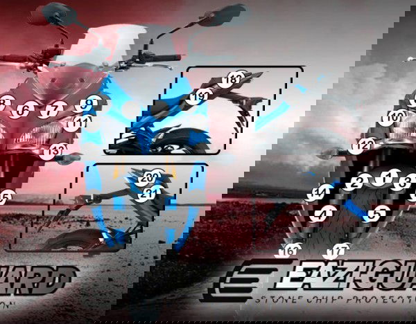 Pellicola moto triumph 1050 speed triple rs 2018-2020