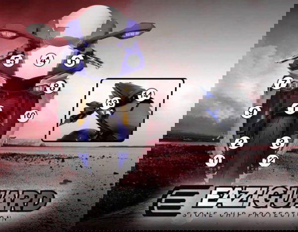 Pellicola moto yamaha yzf-r1 m 2015-2019