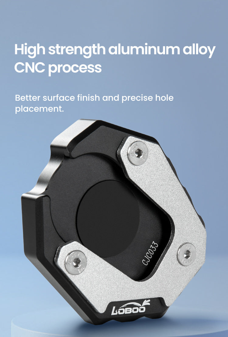 Aluminium CNC dessous, inox 304 là où il touche le sol