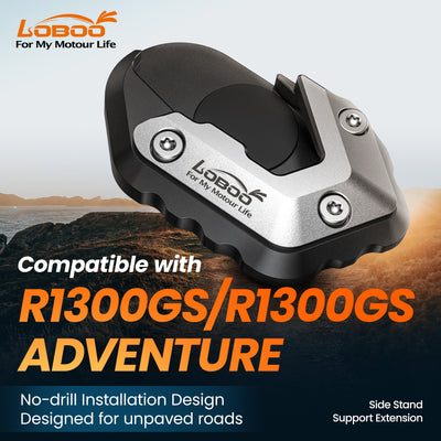 Piastra cavalletto LOBOO CJC151-CN, compatibile con BMW R1300GS e R1300GS Adventure