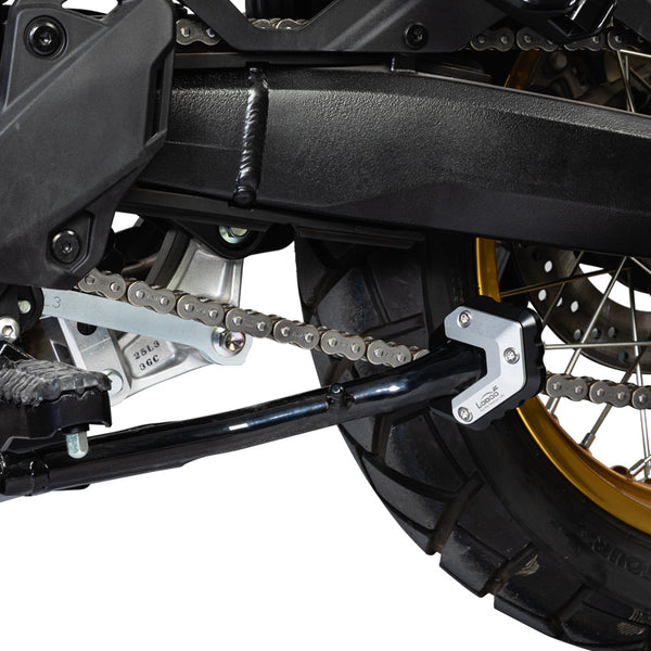 Plaque de béquille pour Suzuki V-Strom 800DE à partir de 2024 | aluminium CNC, 125 g