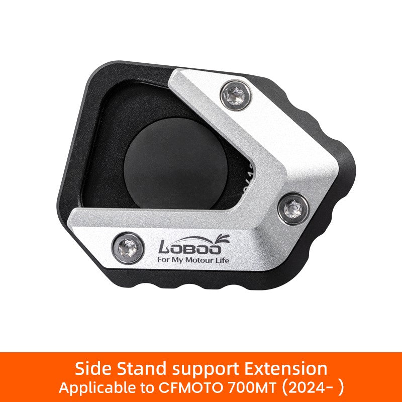 Compatibilità CJC613: Side Stand Support Extension per CFMOTO 700MT dal 2024
