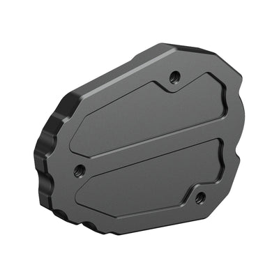 Fondo della piastra cavalletto CJC91 con le scanalature antiscivolo ricavate a CNC