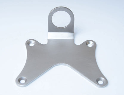 Piastra per aggancio cinghie - singola, centrale - Yamaha YZF-R25 '14-'18 /R3 '15-'18 (solo con portatarga R&G) - inox