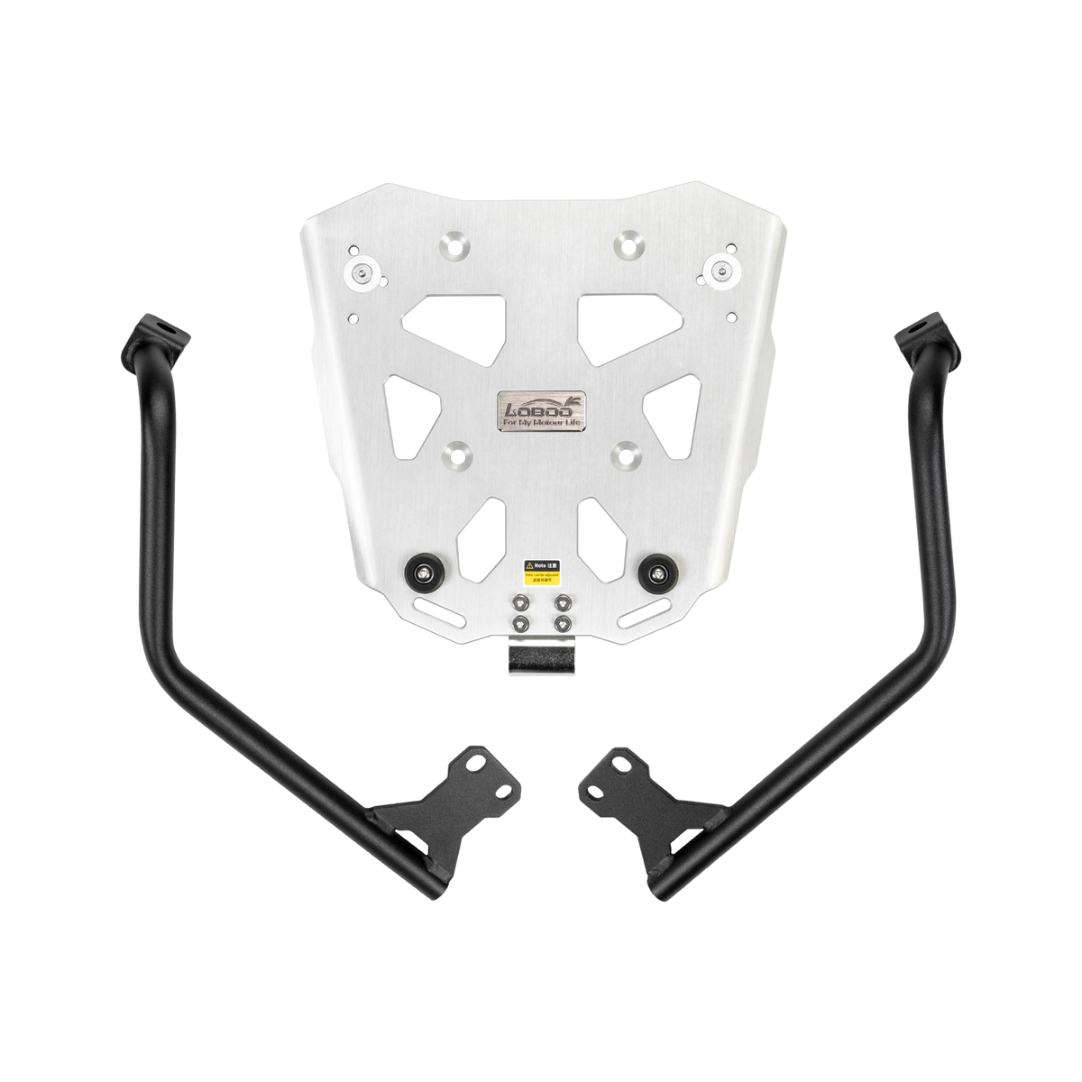 Piastra top case LOBOO JP421W con montanti per Suzuki V-Strom 800DE