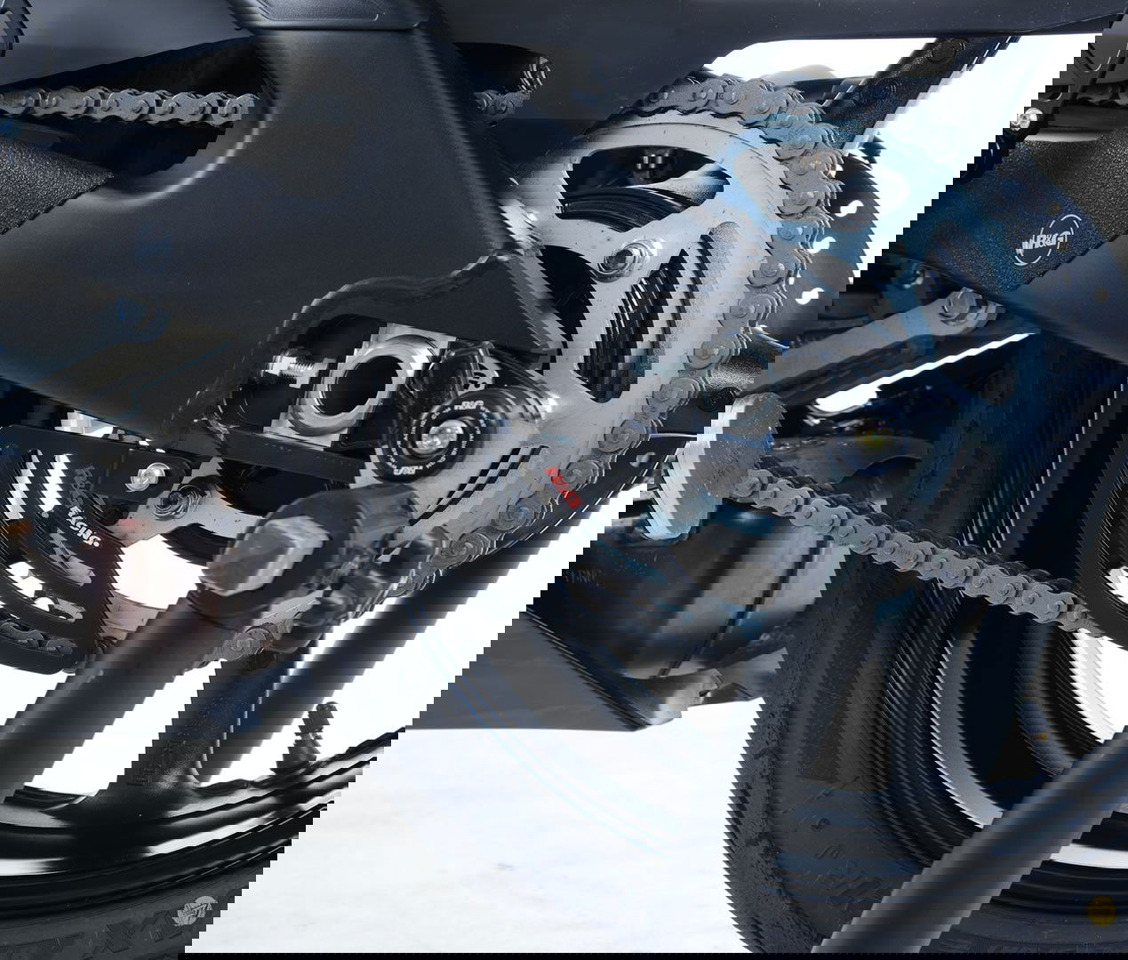 pinna sicurezza catena per Yamaha YZF-R6 '17- R&G