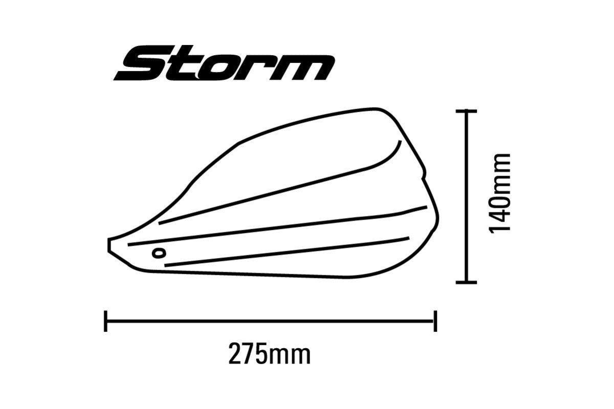 Plastiche paramani STORM | BR - STM - 003 - 00 - 29579 - ENDURRAD