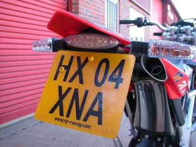 Portatarga Aprilia SXV 450/550