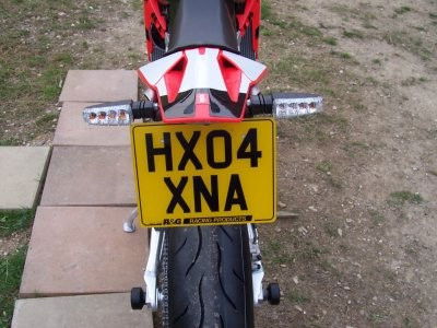 Portatarga Aprilia SXV 450/550