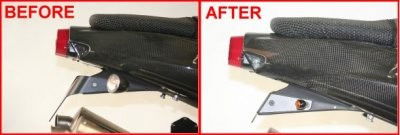 Portatarga Aprilia RSV Mille '01-'03 / Tuono up to '05