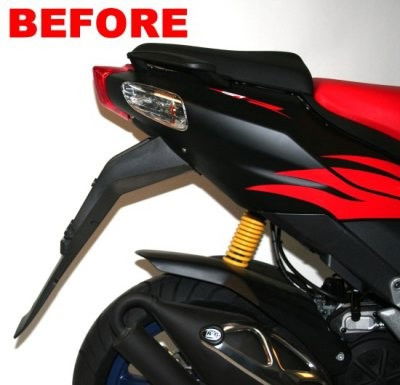 Portatarga Aprilia SR50 '05-