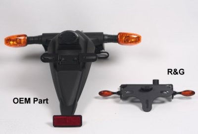 Portatarga Kawasaki Z1000 '07-'09 & Z 750 '07- / Z750R