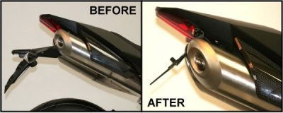 Portatarga KTM 990R Super Duke LIMITED EDITION fino anno 2011