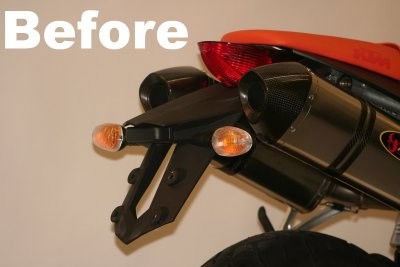 Portatarga KTM Superduke 990 (tutti gli anni) / Superduke R 2012-