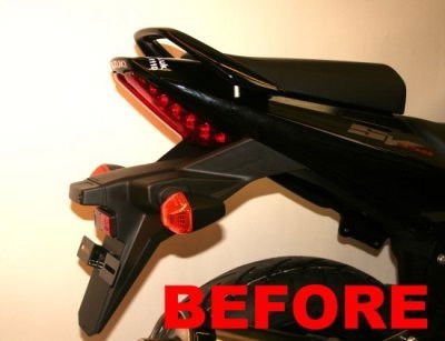 Portatarga Suzuki SV650 '07-'15