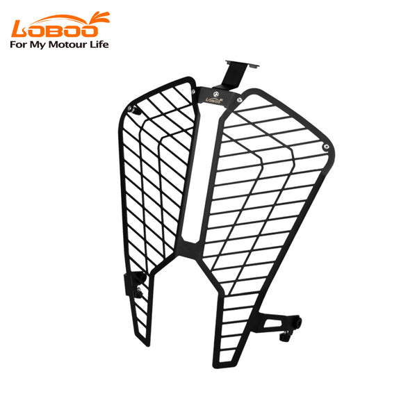 Protection de phare pour KTM 1290 Super Adventure S et R à partir de 2022 | inox 304, ouverture à charnière, sans perçage