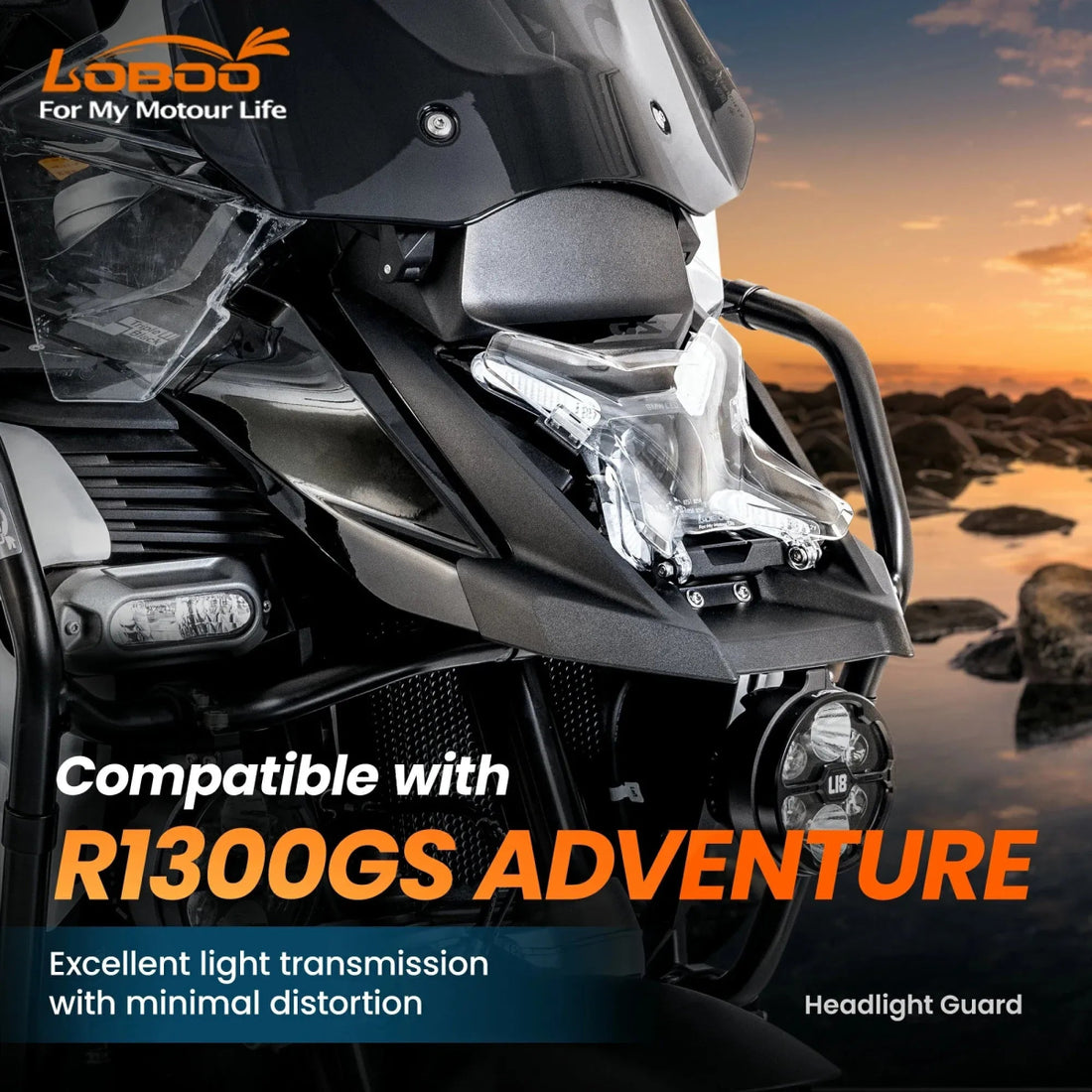 Protection de phare pour BMW R 1300 GS Adventure - Endurrad.com