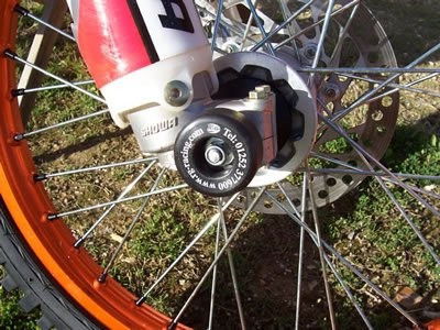 Protezioni perno forcella Anteriore, Crf250-450 '02-'04, Crx 250 '04