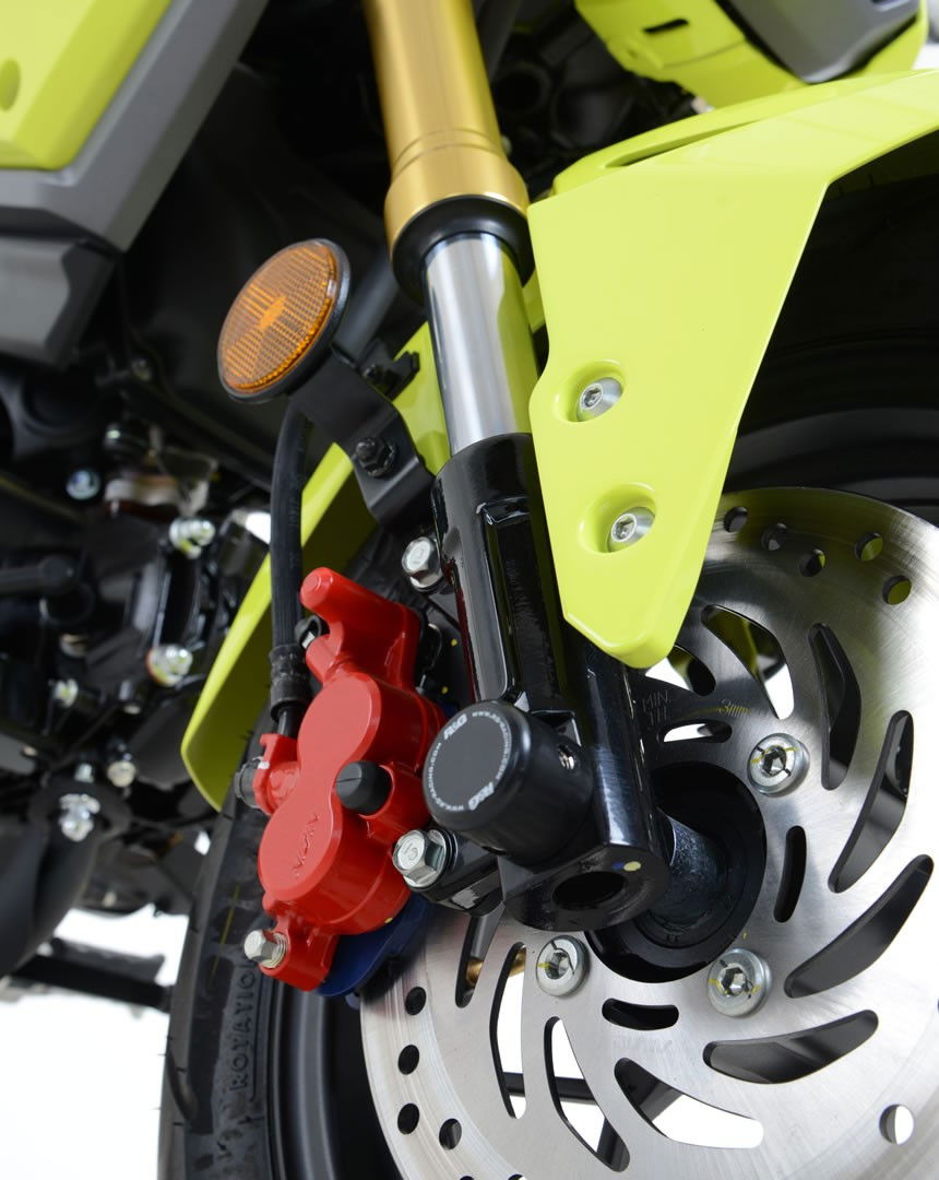 prot.perno forcella ant., Honda CBR125R '11- / CBF125 '09- / SH125i / SH150i / MSX125 (Grom) tutti gli anni / Kymco 125 K-pipe '