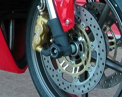 Protezioni perno forcella Anteriore,Triumph Street Triple 07-13 & 675 Daytona '06- & Daytona 675R