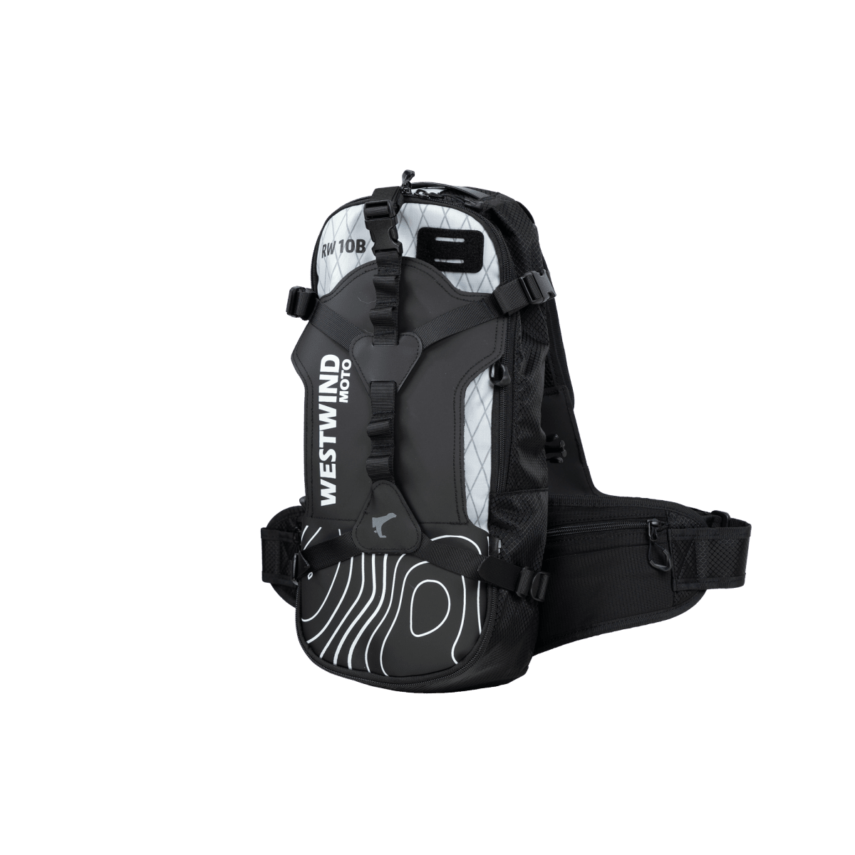 Ranger Wilds 10B - Zaino Idratante Moto Enduro Impermeabile (10L) - ENDURRAD
