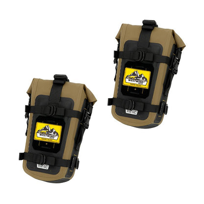 Ranger Wilds RW6C - Coppia Borse Crash Bars Moto Impermeabili (6L) - ENDURRAD