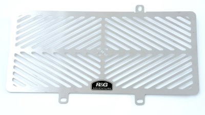 retina prot.radiatore acciaio inossidabile, KAWASAKI ER6-N '09-'11 / ER6-F '09-'11 / 650 VERSYS '10-'14