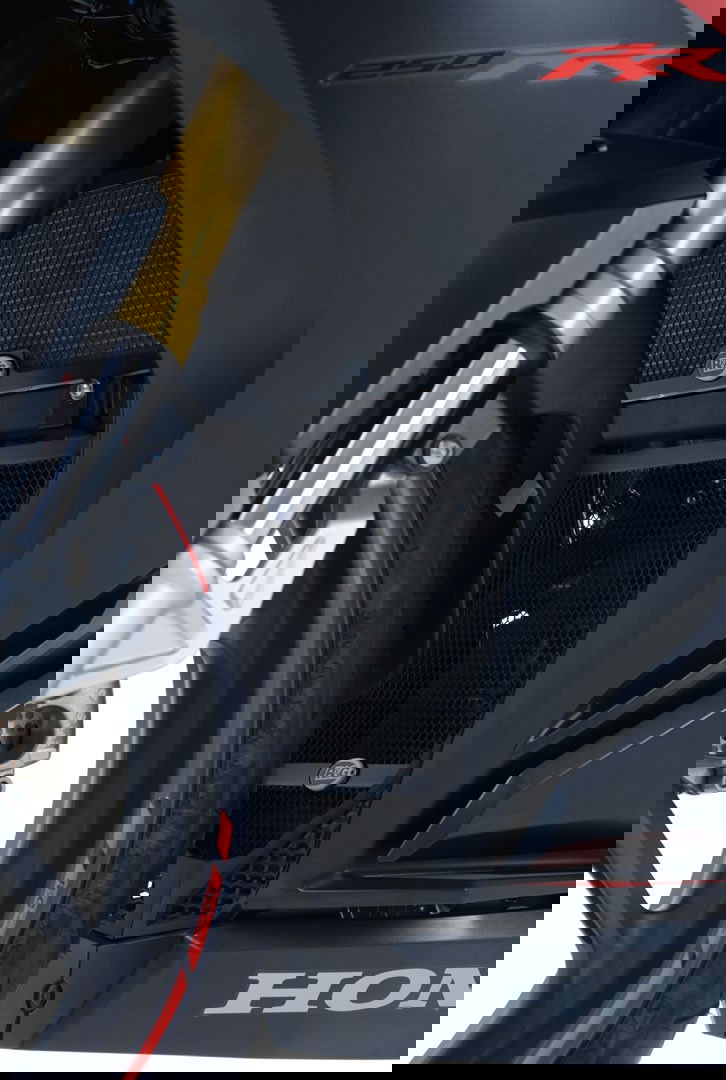 Retina protezione collettori scarico Honda CBR250RR '17- - colore rosso