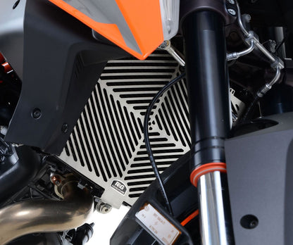 Retina protezione radiatore acciaio inossidabile, KTM 1290 Super Duke/R fino 2019 / Super Duke GT '16-'19