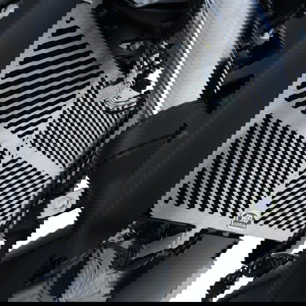 Retina protezione radiatore acciaio inossidabile, Suzuki SV650 '16- / SV650X