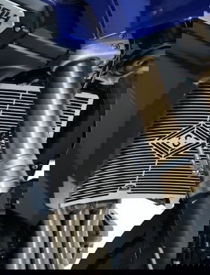 Retina protezione radiatore acciaio inossidabile, TRIUMPH 1200 EXPLORER '12-'17